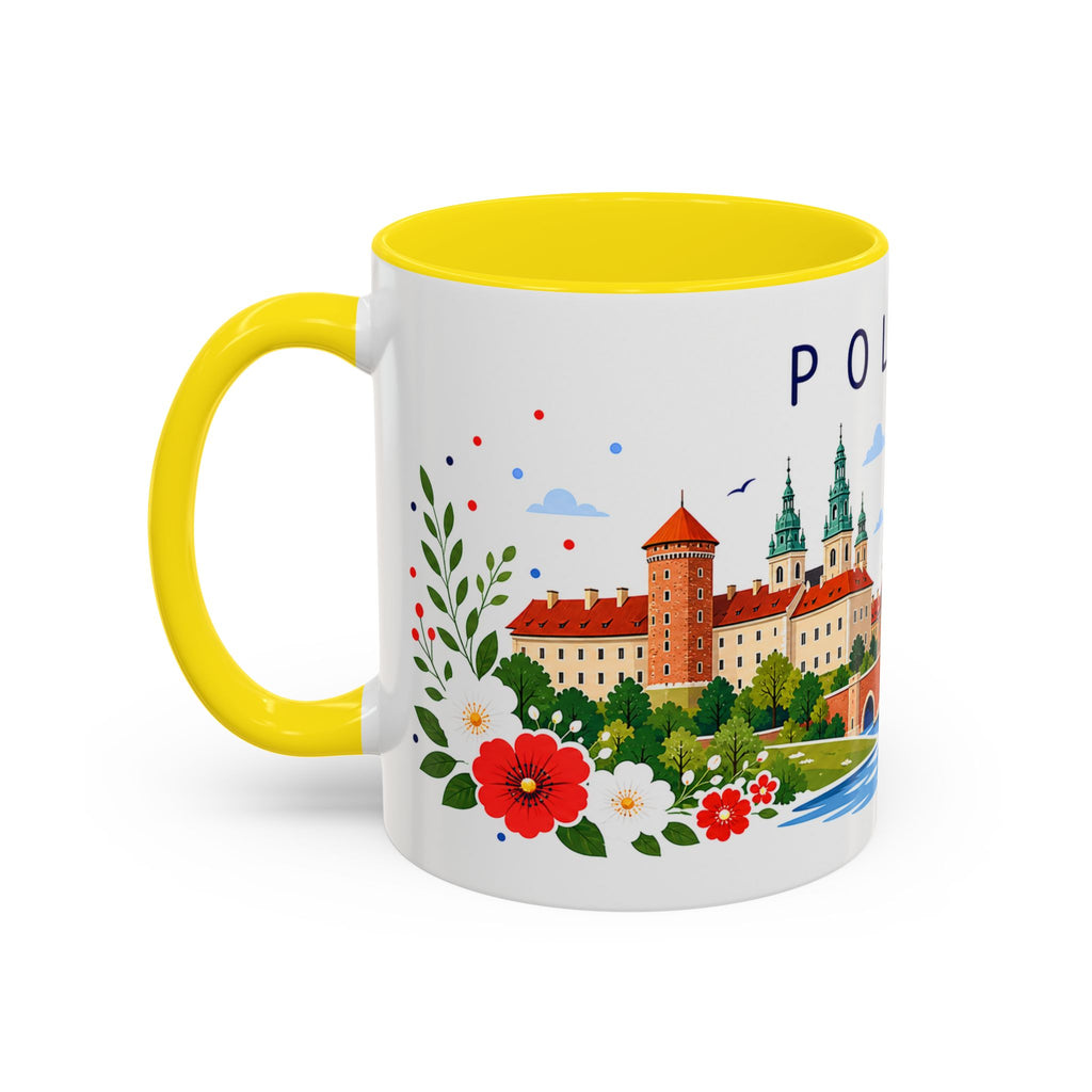 Poland Coffee Mug | Travel Souvenir Accent Mug | Place Gift Ceramic Cup 11oz 15oz