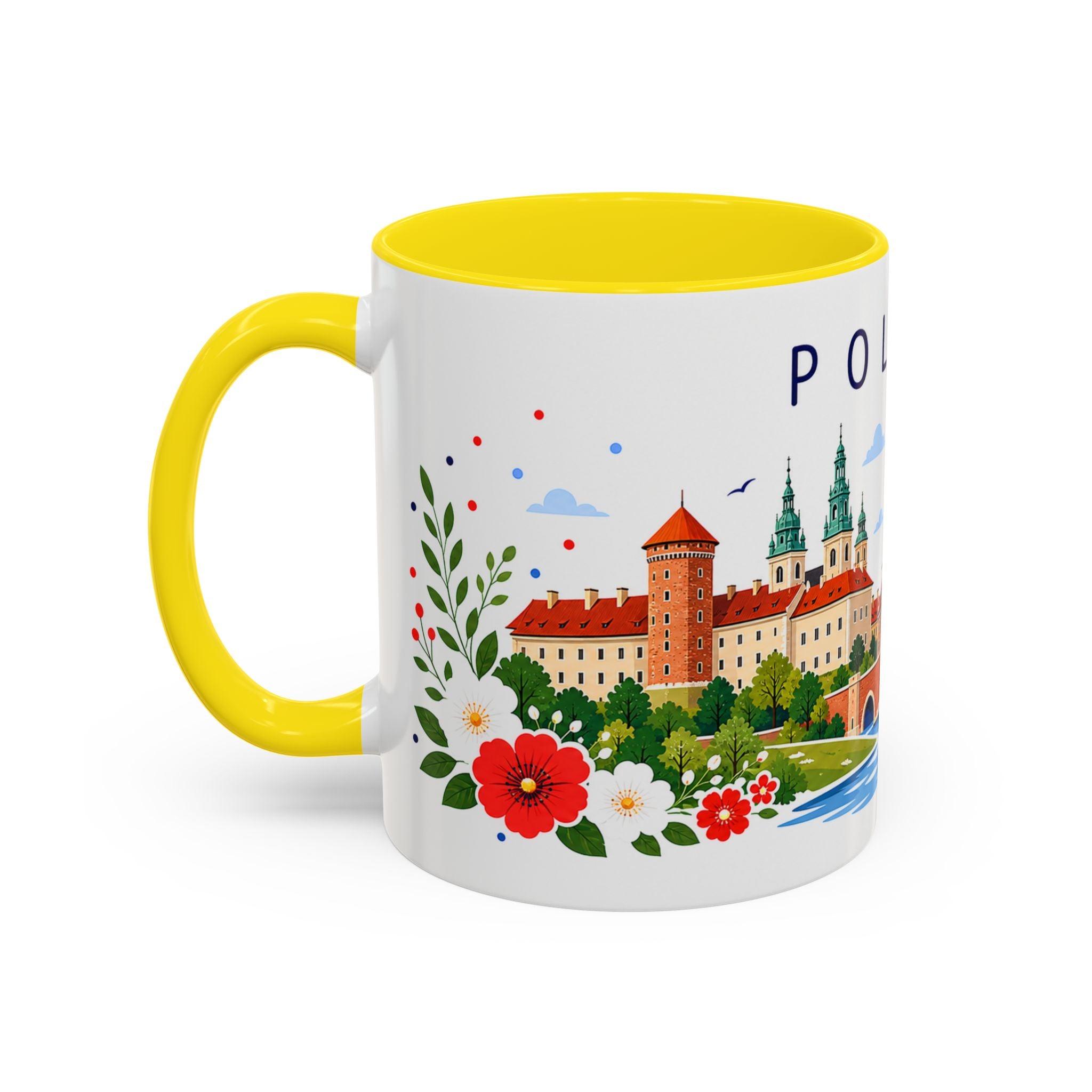 Poland Coffee Mug | Travel Souvenir Accent Mug | Place Gift Ceramic Cup 11oz 15oz