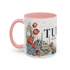Turkey Home Country Mug | Moving Away Gift | Long Distance Friendship | 11 oz 15 oz Accent Mug