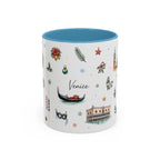 Venice Christmas Mug | Watercolor City Souvenir, Travel Memory Cup