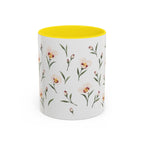 Utah Sego Lily Mug, State Flower Floral Coffee Cup, 11oz Botanical Gift