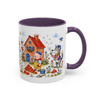 Three Little Pigs Mug | Storybook Fairy Tale Accent Coffee Mug | EveryLegend