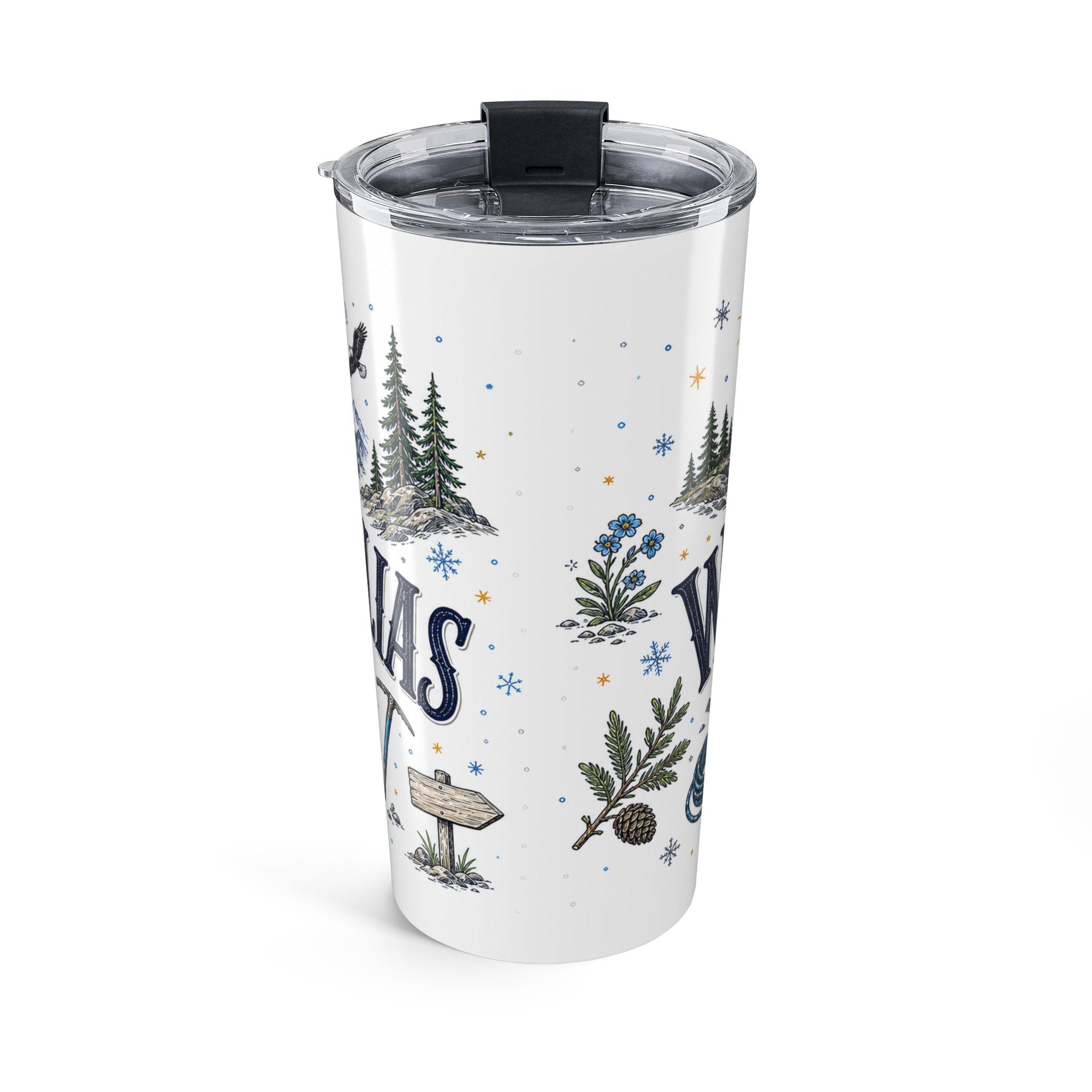 Wrangell-St. Elias National Park 20oz Tumbler | Alaska Wilderness Climbing Gift | Insulated Stainless Steel Travel Cup