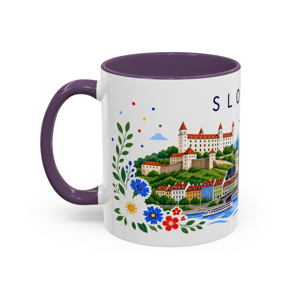 Slovakia Coffee Mug | Travel Souvenir Accent Mug | Place Gift Ceramic Cup 11oz 15oz