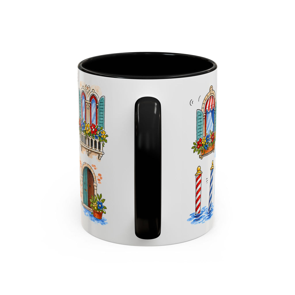 Venice Travel Mug | European City Souvenir Accent Coffee Mug | 11oz 15oz Ceramic Cup