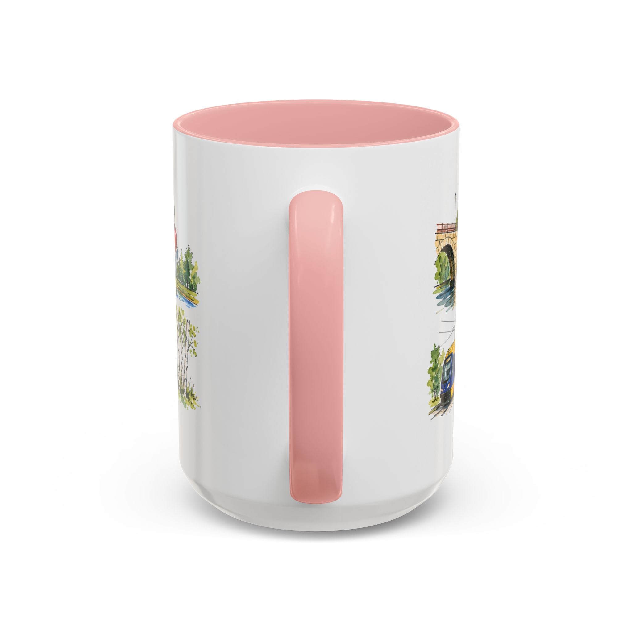 Minneapolis Illustrated Travel Mug | City Souvenir Accent Coffee Mug | 11oz 15oz Ceramic Cup