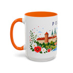 Poland Coffee Mug | Travel Souvenir Accent Mug | Place Gift Ceramic Cup 11oz 15oz