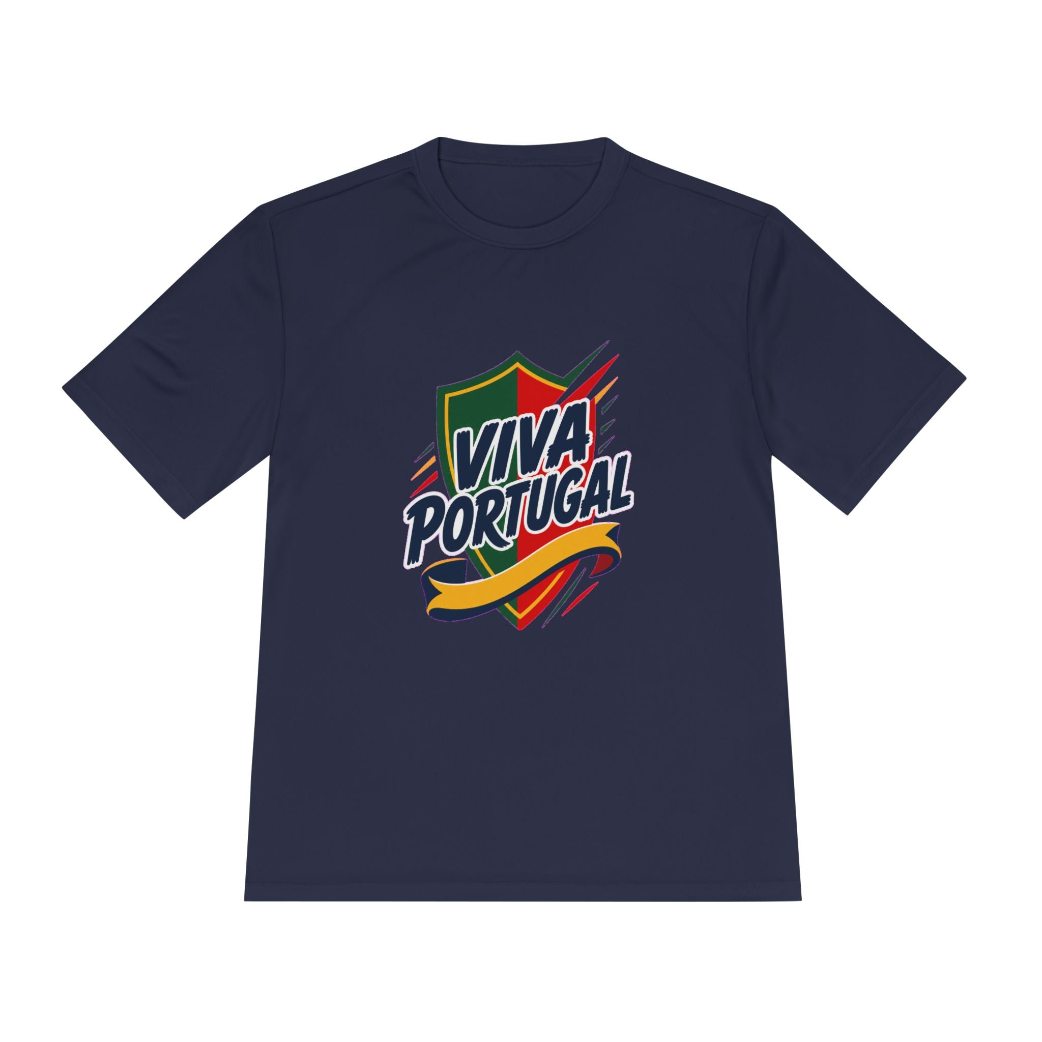 Portugal Soccer T Shirt, Viva Portugal Tee, World Football Fan Shirt, Moisture Wicking Sport Tee