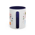 Madrid Coffee Mug | Postage Stamp Collage Mug | Travel Souvenir Accent Cup 11oz 15oz