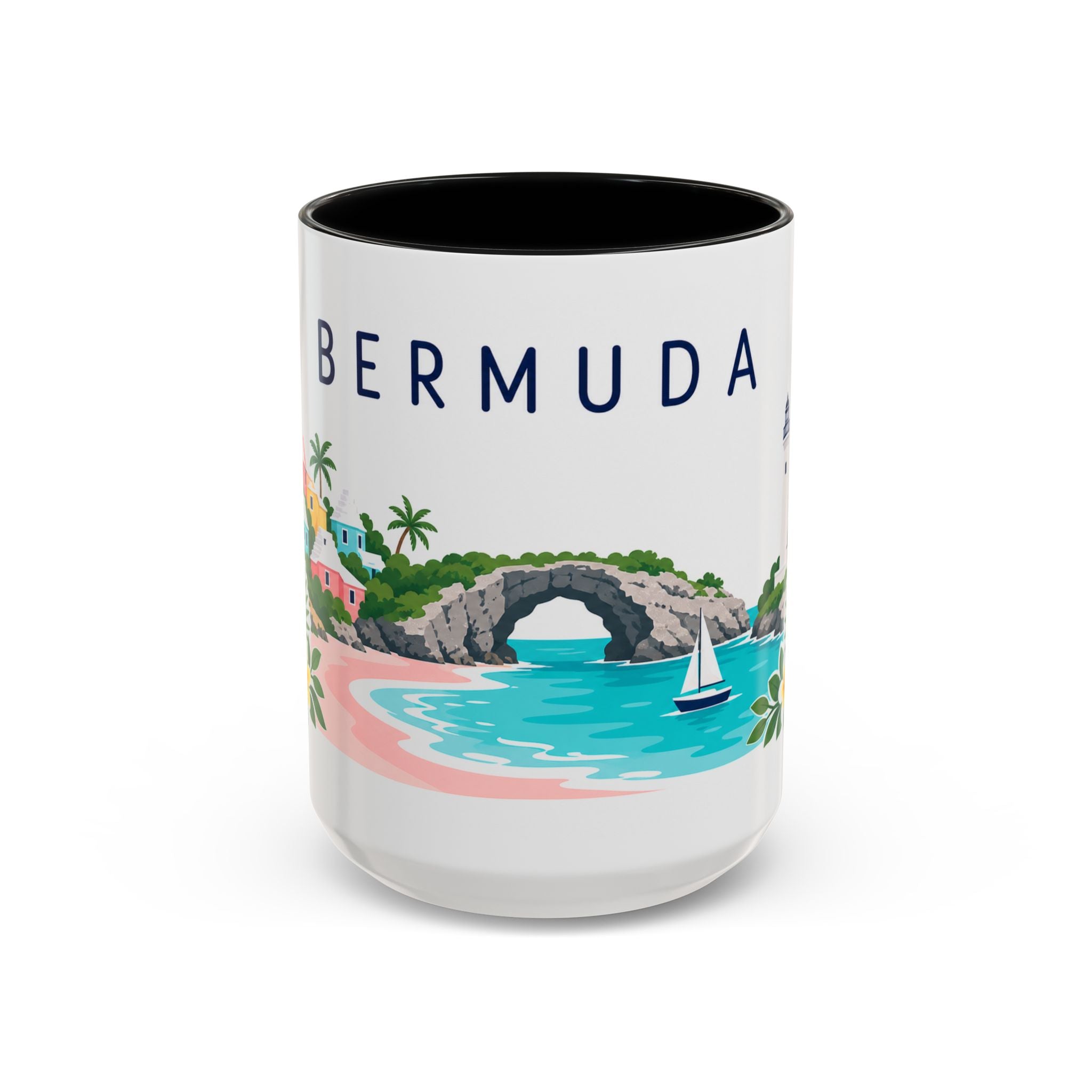 Bermuda Coffee Mug | Travel Souvenir Accent Mug | Country Gift Ceramic Cup 11oz 15oz