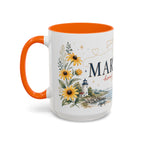 Maryland State Map Mug | Homesick Gift, Long Distance Friendship Coffee Cup (11oz 15oz)