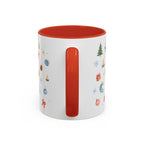 Mammoth Cave National Park Christmas Mug | Watercolor Travel Souvenir | Holiday Gift | Accent Ceramic Coffee Cup 11oz 15oz