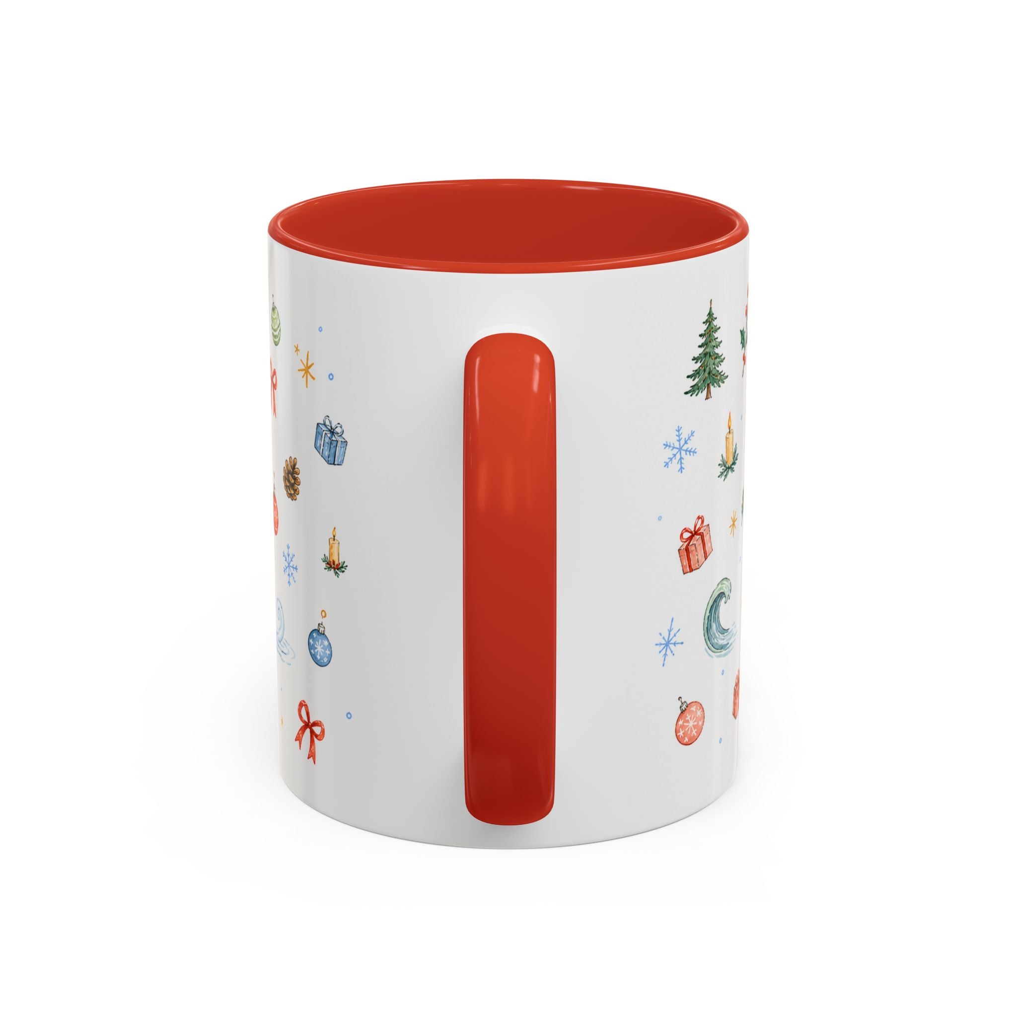 Mammoth Cave National Park Christmas Mug | Watercolor Travel Souvenir | Holiday Gift | Accent Ceramic Coffee Cup 11oz 15oz