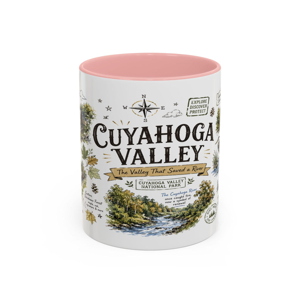 Cuyahoga Valley National Park Mug | Brandywine Falls Ohio River Ceramic (11oz/15oz)