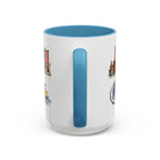 Baltimore Illustrated Travel Mug | City Souvenir Accent Coffee Mug | 11oz 15oz Ceramic Cup