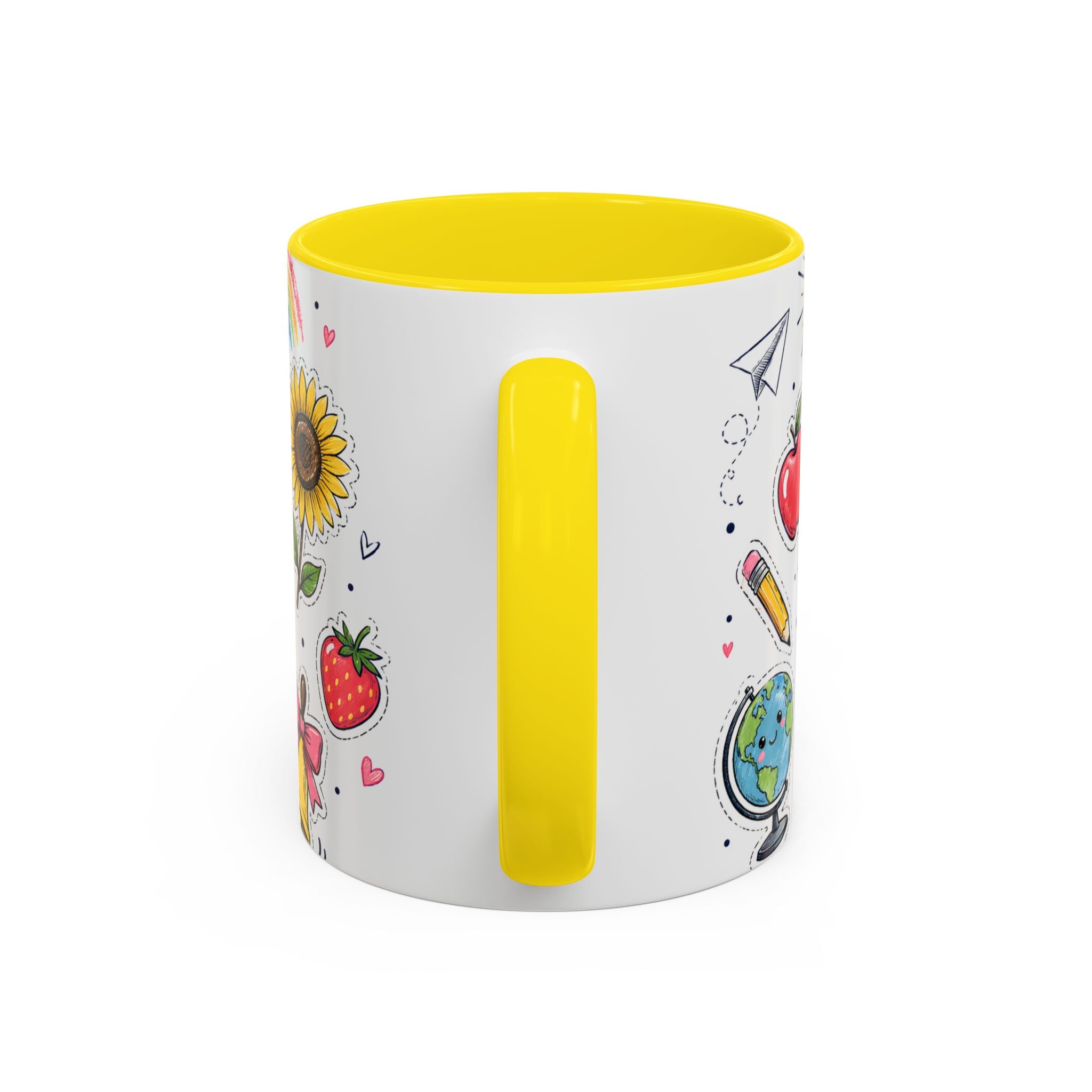 One in a Melon Coffee Mug | Sweetest Teacher Appreciation Gift | Accent Color Ceramic 11oz 15oz