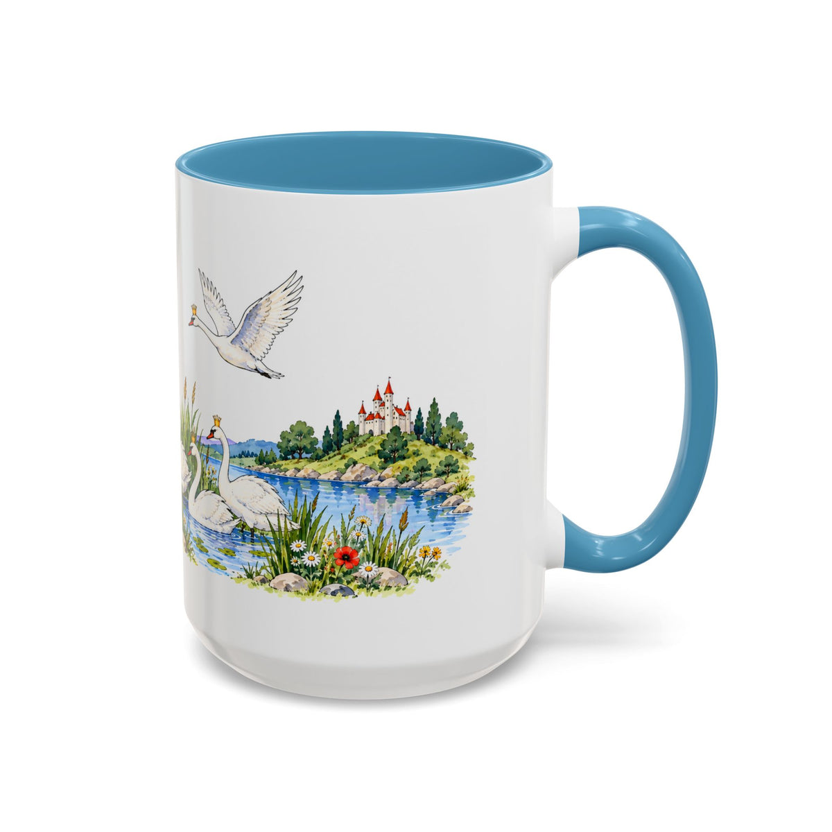 The Wild Swans Mug | Storybook Fairy Tale Accent Coffee Mug | EveryLegend