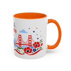 United States Coffee Mug | Travel Souvenir Accent Mug | Country Gift Ceramic Cup 11oz 15oz