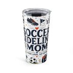Soccer Sideline Mom 20oz Tumbler | Soccer Mom Gift | Insulated Stainless Steel Travel Cup