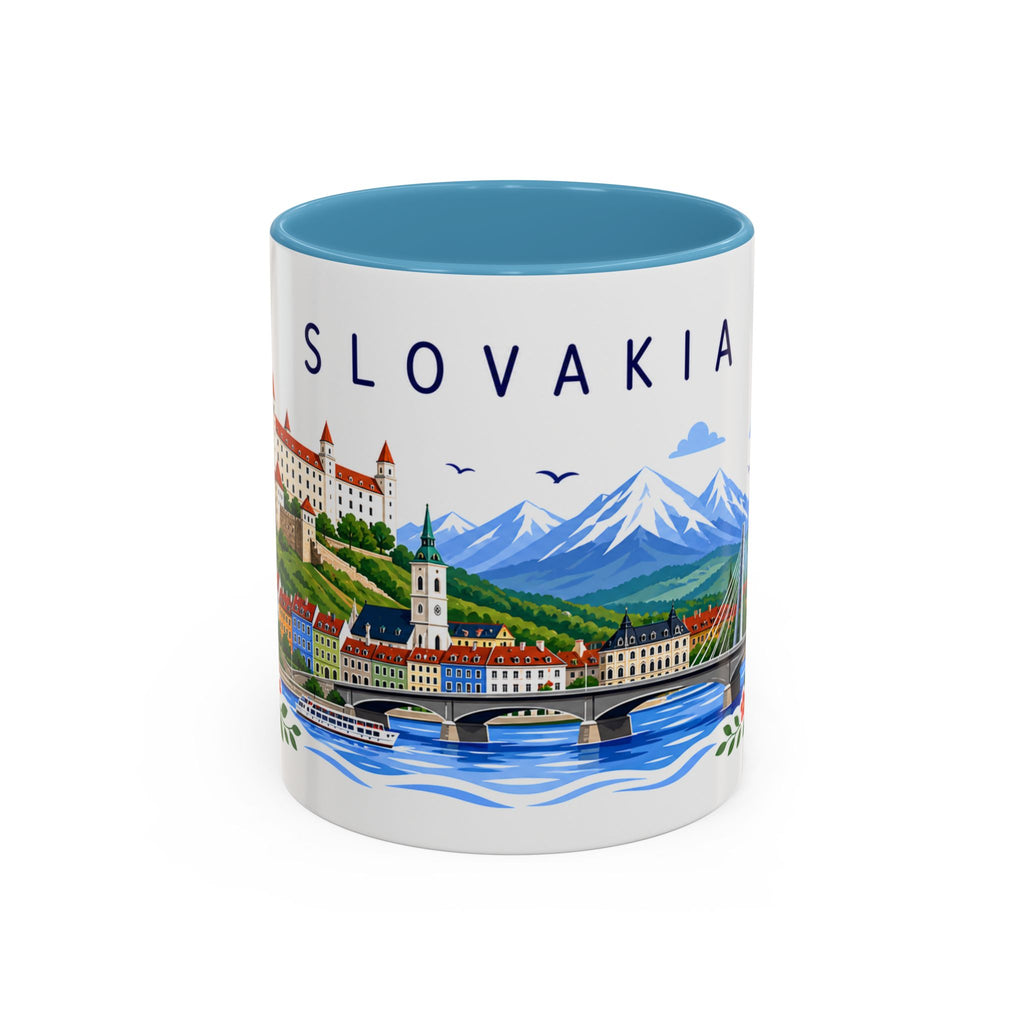 Slovakia Coffee Mug | Travel Souvenir Accent Mug | Place Gift Ceramic Cup 11oz 15oz