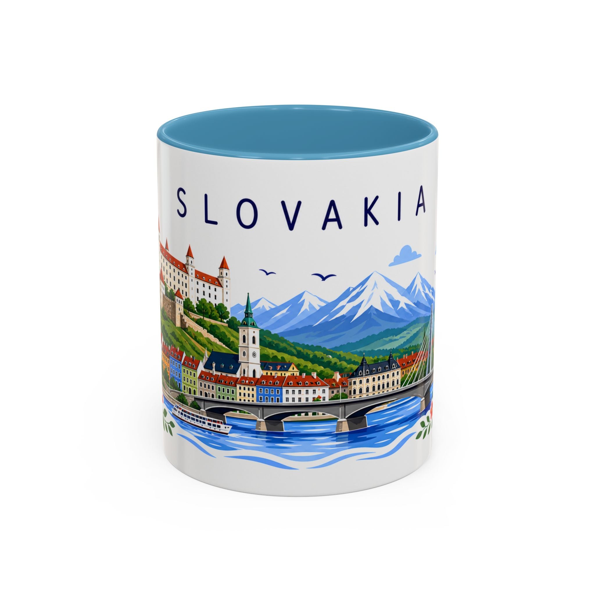 Slovakia Coffee Mug | Travel Souvenir Accent Mug | Place Gift Ceramic Cup 11oz 15oz