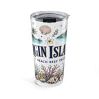 Virgin Islands National Park 20oz Tumbler | Caribbean Beach Snorkeling Reef Gift | Insulated Stainless Steel Travel Cup