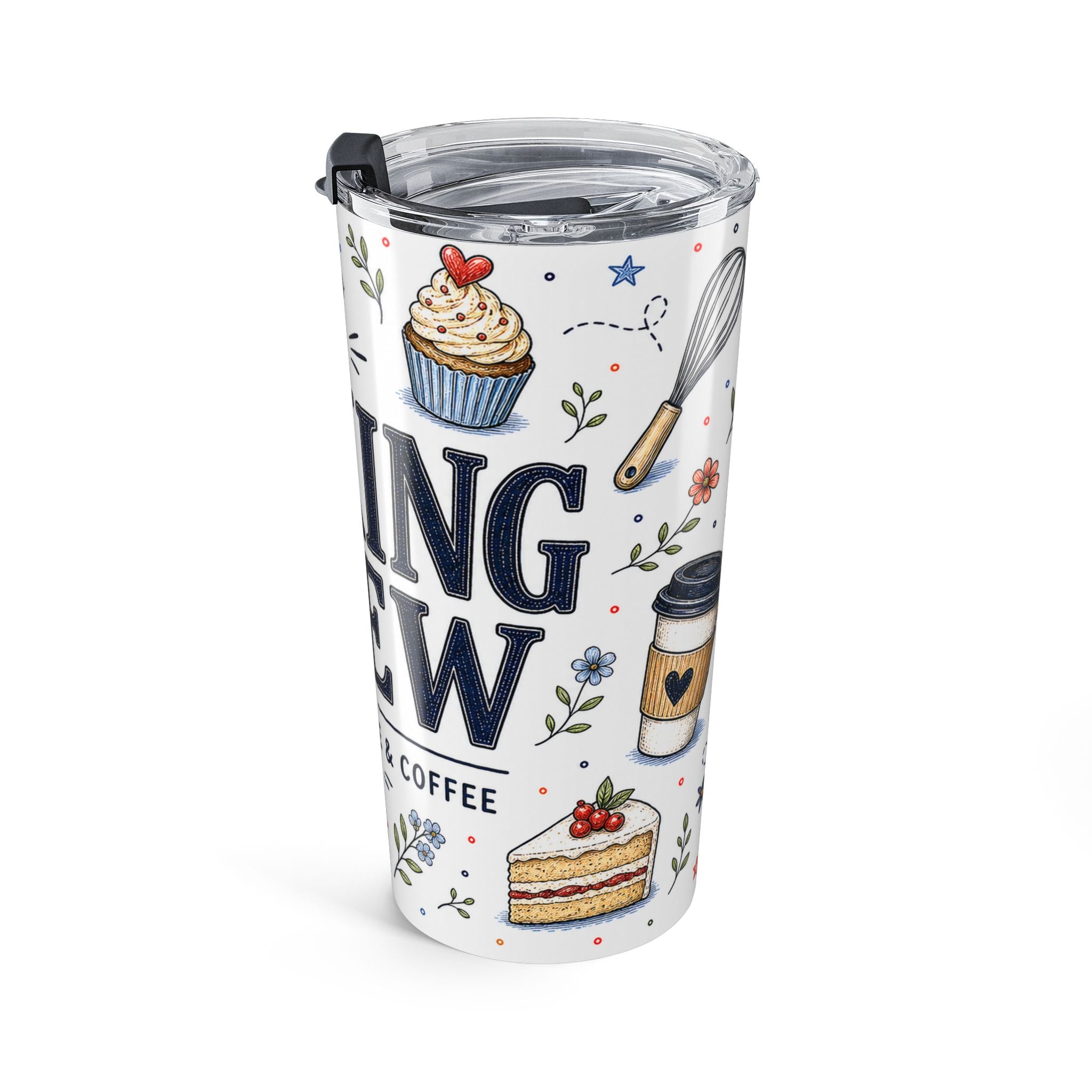 Baking Crew 20oz Tumbler | Baker Gift | Insulated Stainless Steel Travel Cup