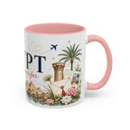 Egypt Home Country Mug | Moving Away Gift | Long Distance Friendship | 11 oz 15 oz Accent Mug