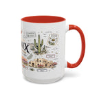 Phoenix Coffee Mug | Arizona Souvenir City Gift | Accent Color Ceramic 11oz 15oz