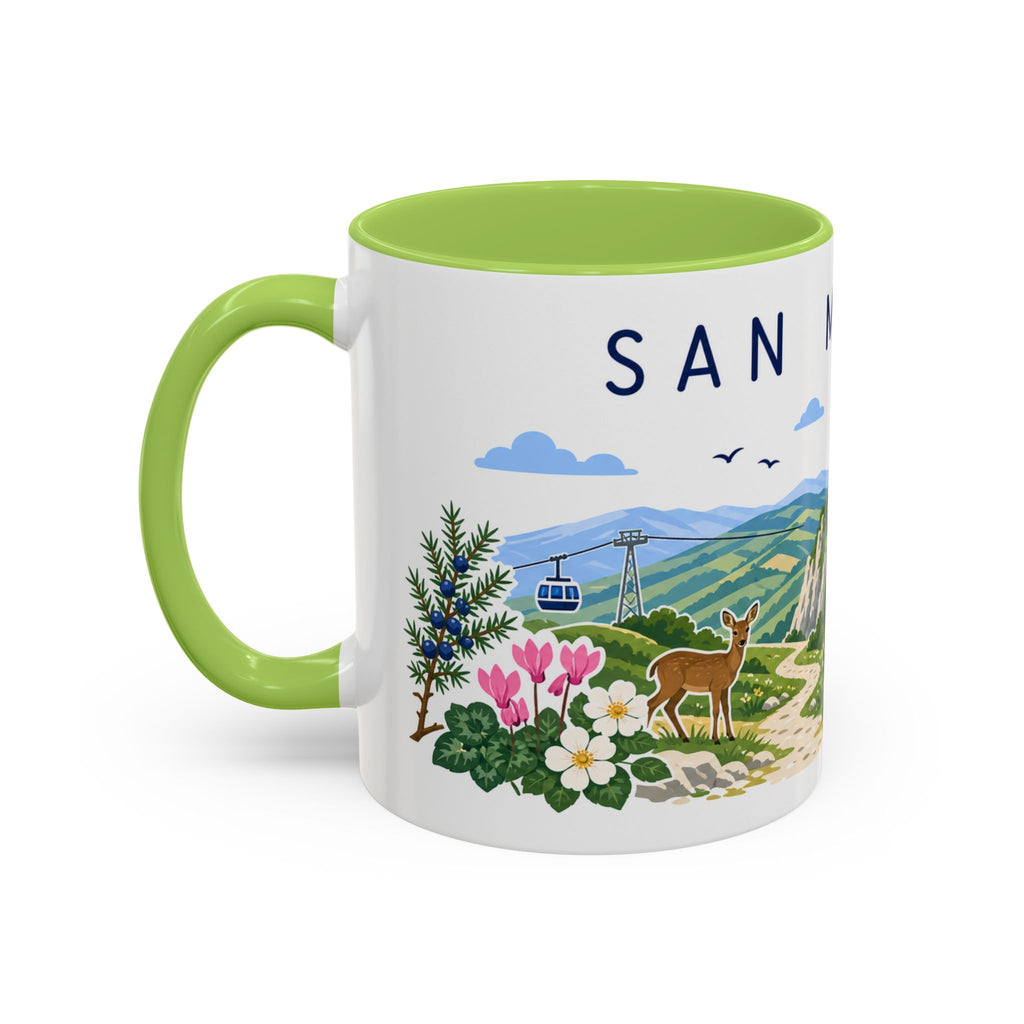 San Marino Coffee Mug | Travel Souvenir Accent Mug | Country Gift Ceramic Cup 11oz 15oz