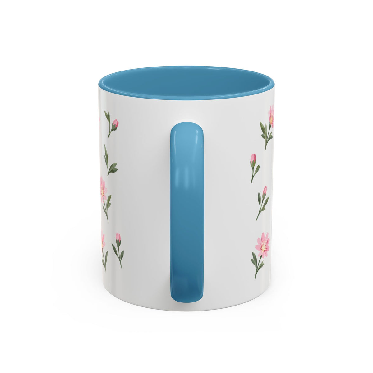 Montana Bitterroot Mug, State Flower Floral Coffee Cup, 11oz Botanical Gift