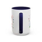 Vienna Coffee Mug | Postage Stamp Collage Mug | Travel Souvenir Accent Cup 11oz 15oz