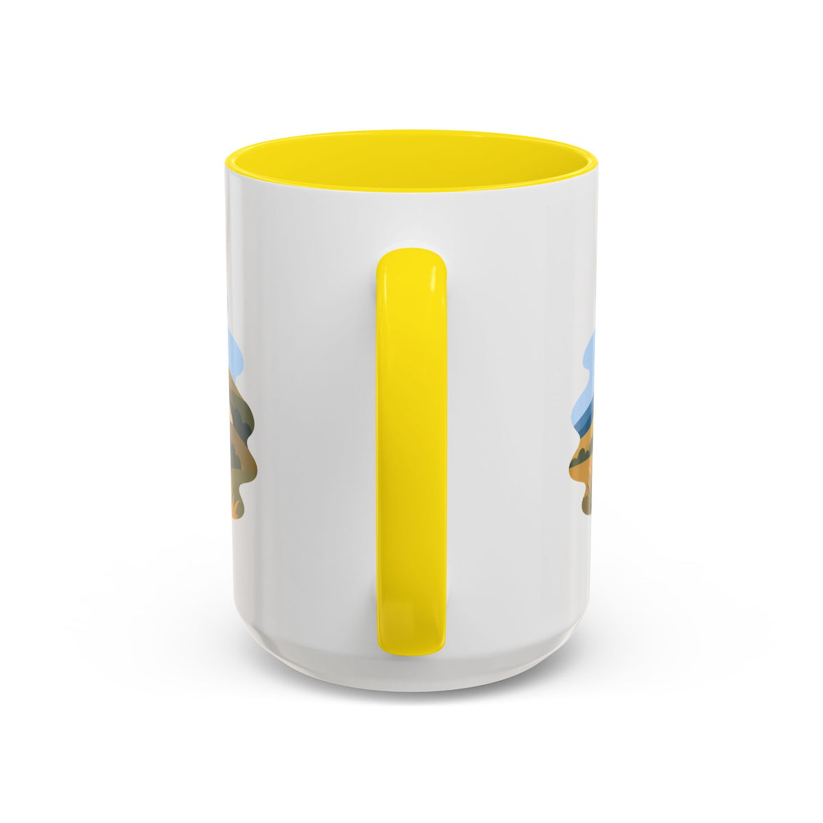 Wind Cave National Park Coffee Mug | Solid Color Block Park Souvenir | 11oz 15oz Accent Mug