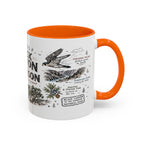 Black Canyon of the Gunnison National Park Coffee Mug | Colorado Deep Canyon Hiking Gift | Accent Color Ceramic 11oz 15oz