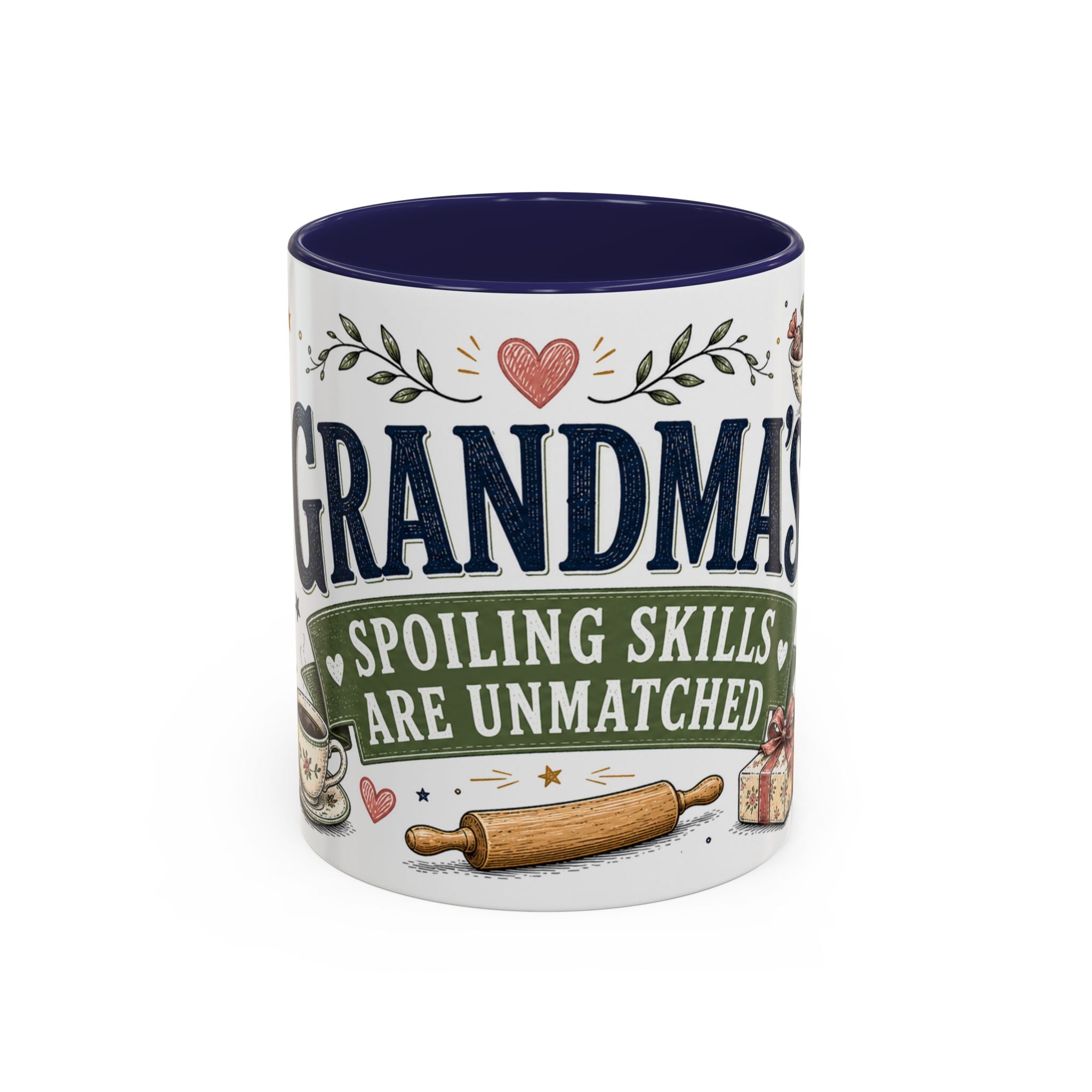 Grandma's Spoiling Skills Are Unmatched Coffee Mug | Funny Gift From Grandkids | Accent Ceramic 11oz 15oz