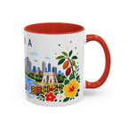 Ghana Coffee Mug | Travel Souvenir Accent Mug | Place Gift Ceramic Cup 11oz 15oz