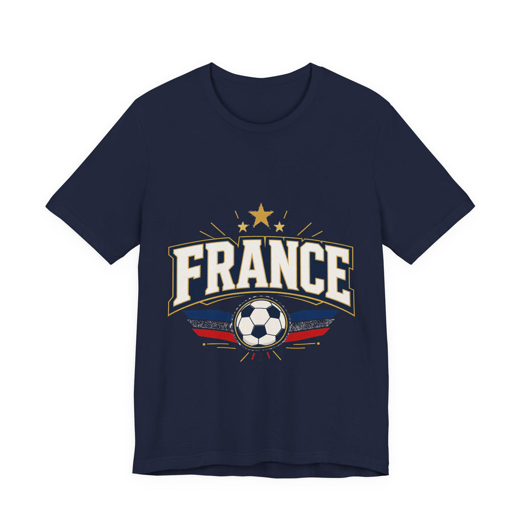 France Soccer Fan T-Shirt | France Fan Tee | France Soccer Supporter Shirt