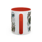 Queen Charlotte Sound Coffee Mug | Travel Destination Souvenir Gift | Accent Color Ceramic 11oz 15oz