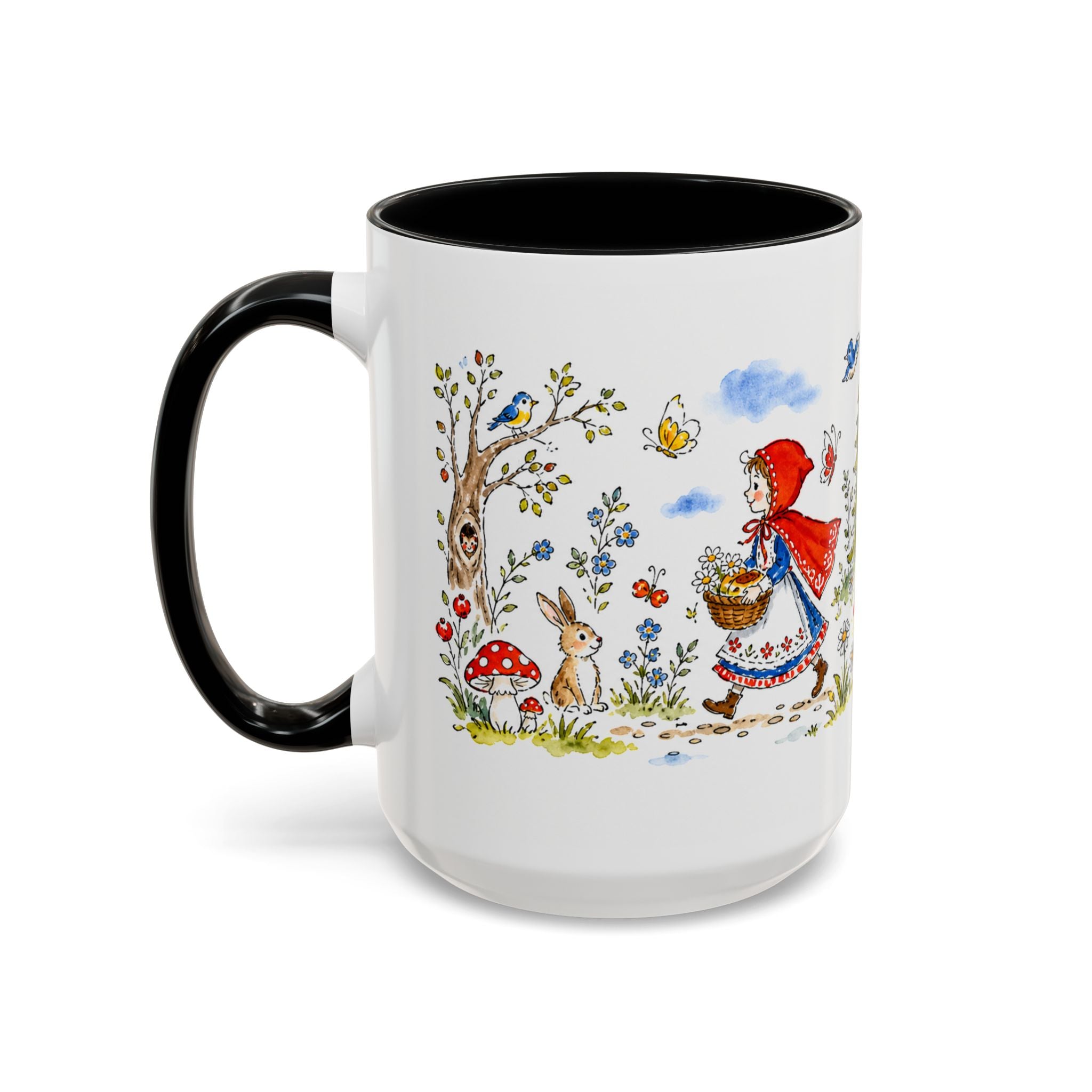 Little Red Riding Hood Mug | Storybook Fairy Tale Accent Coffee Mug | EveryLegend