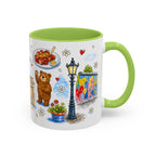Berlin Travel Mug | European City Souvenir Accent Coffee Mug | 11oz 15oz Ceramic Cup