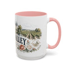 Loire Valley Mug, France Travel Souvenir, Bucket List Gift, Accent Ceramic Coffee Mug 11oz 15oz