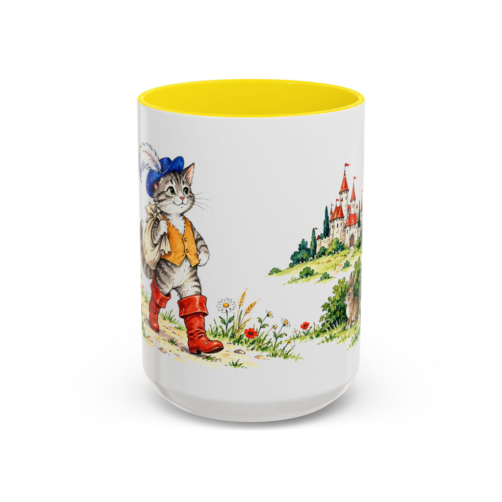 Puss in Boots Mug | Storybook Fairy Tale Accent Coffee Mug | EveryLegend