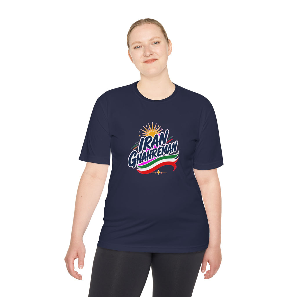 Iran Ghahreman Soccer Fan T-Shirt, Moisture-Wicking Sport Tee