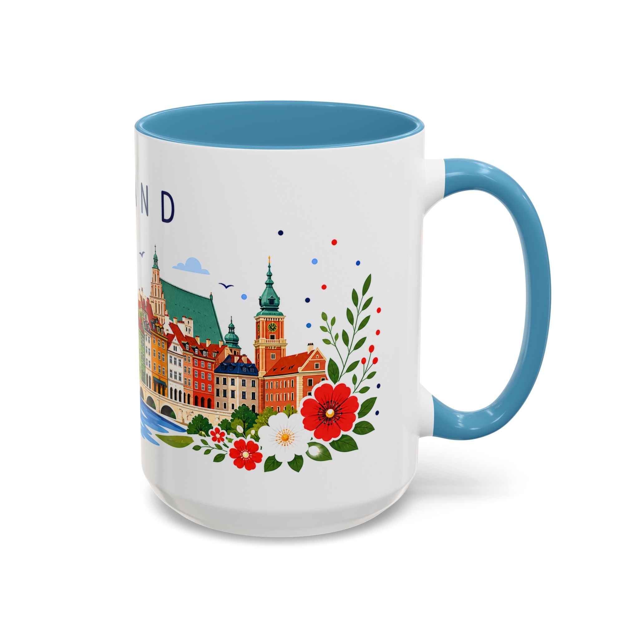 Poland Coffee Mug | Travel Souvenir Accent Mug | Place Gift Ceramic Cup 11oz 15oz