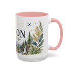 Oregon State Mug | Moving Away, Long Distance Friendship Gift | 11oz 15oz Accent Mug