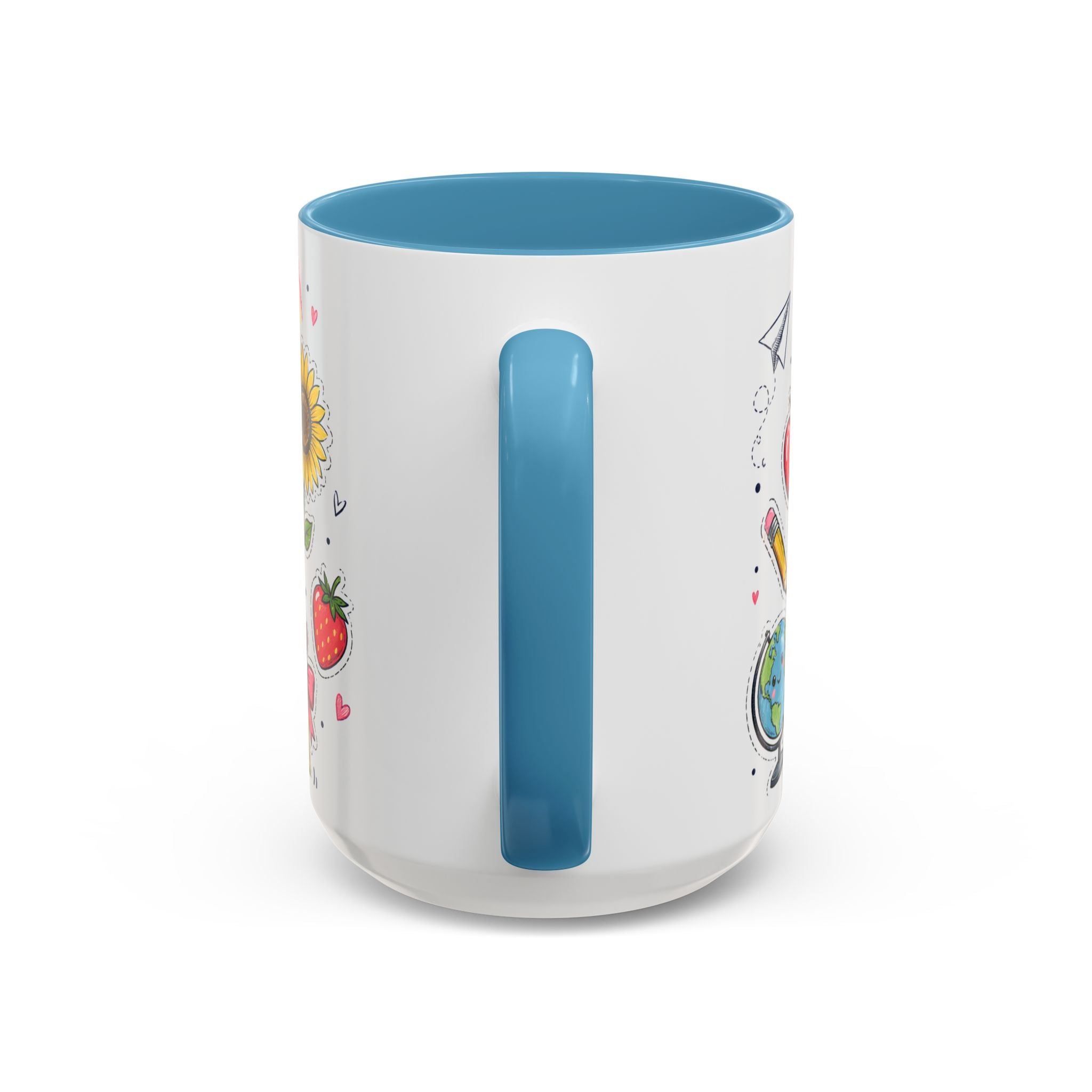 One in a Melon Coffee Mug | Sweetest Teacher Appreciation Gift | Accent Color Ceramic 11oz 15oz