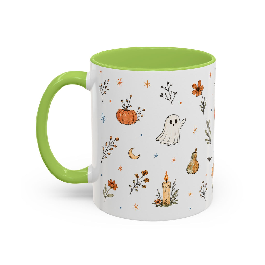 Cute Halloween Mug | Friendly Ghost Potion Watercolor Gift | Magic Accent Cup 11oz 15oz