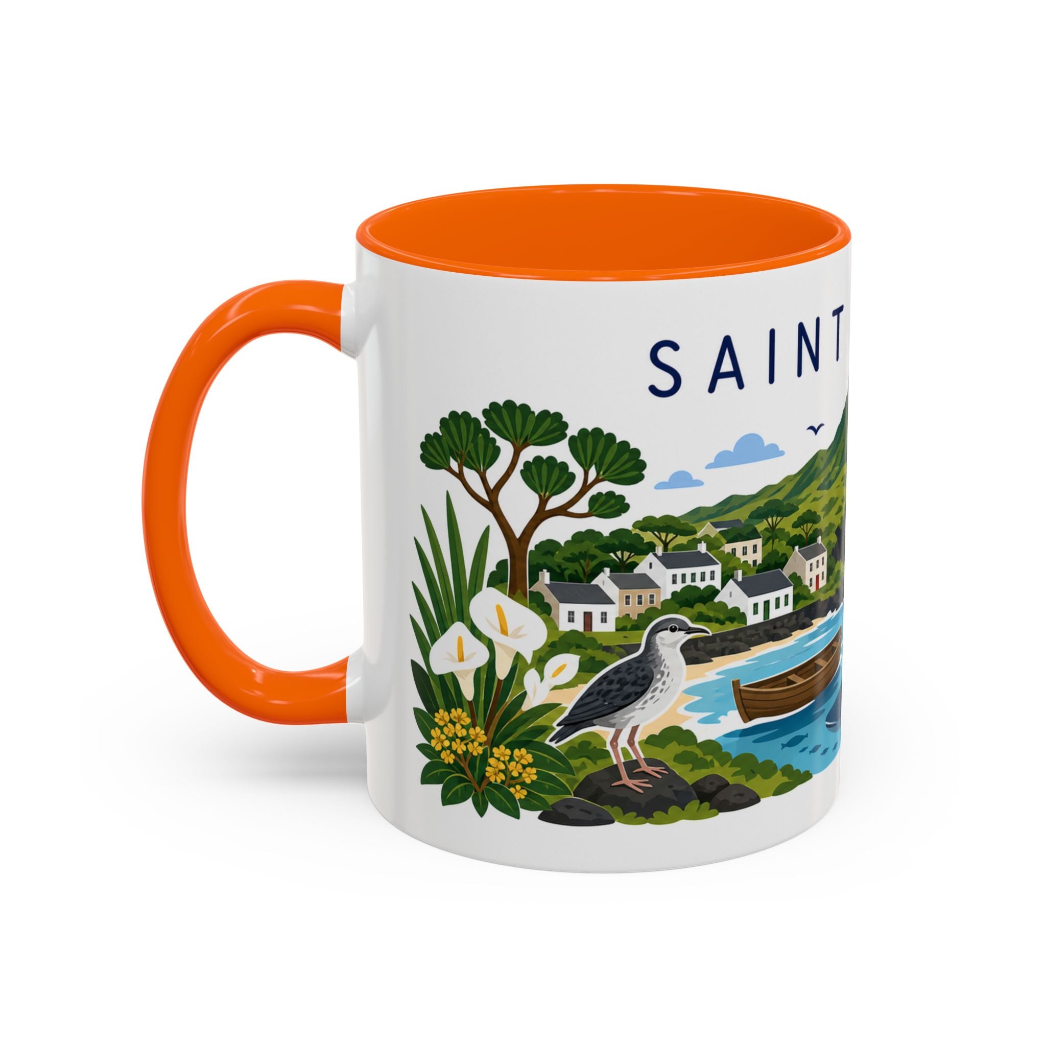 Saint Helena Coffee Mug | Travel Souvenir Accent Mug | Country Gift Ceramic Cup 11oz 15oz
