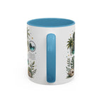 Palawan Coffee Mug | Travel Destination Souvenir Gift | Accent Color Ceramic 11oz 15oz