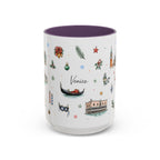 Venice Christmas Mug | Watercolor City Souvenir, Travel Memory Cup